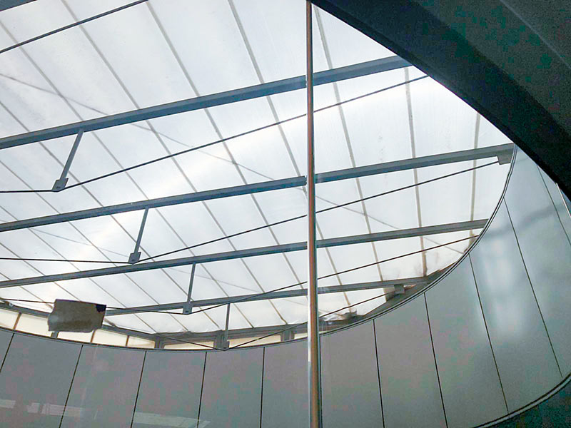 techos de policarbonatos para oficinas