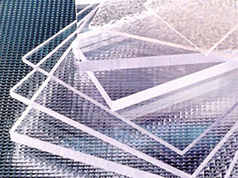 placas de policarbonato transparente